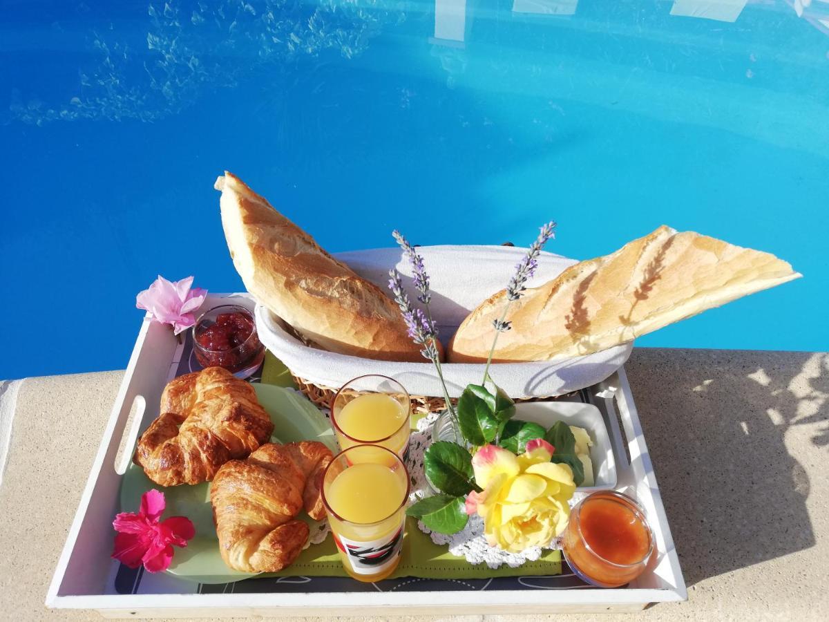 La Picholine Bed & Breakfast Sorede Bagian luar foto